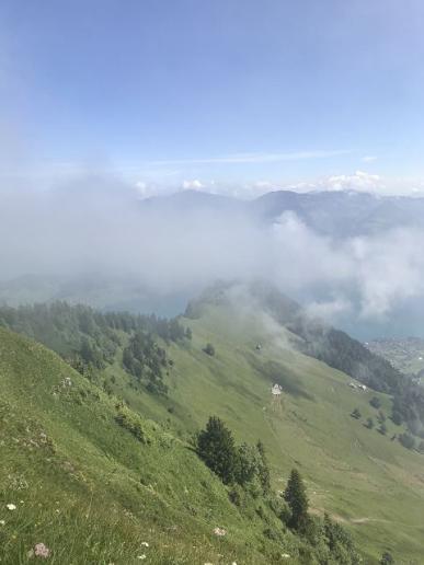 Wallende Wolken
