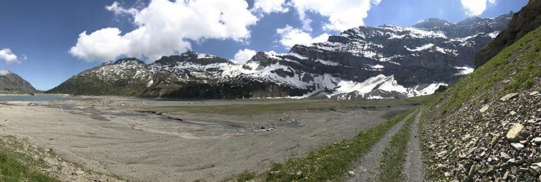 Schwemmebene des Lac Salanfe