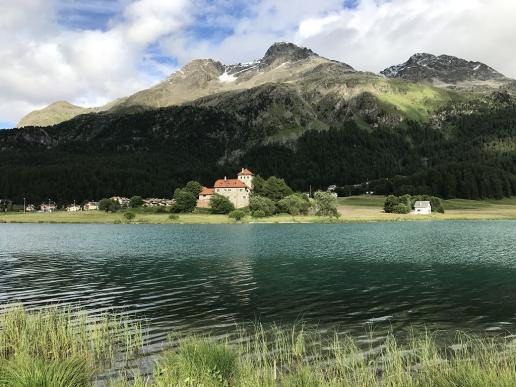 Schloss Crap da Sass am Silvaplanasee