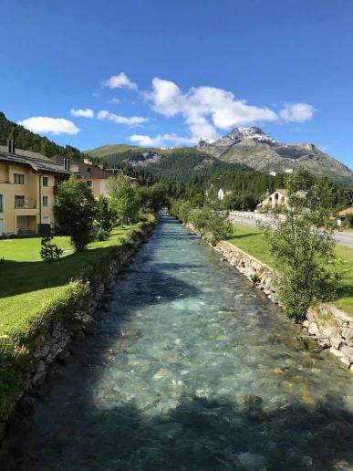 Der Fedacla fliesst durch Sils