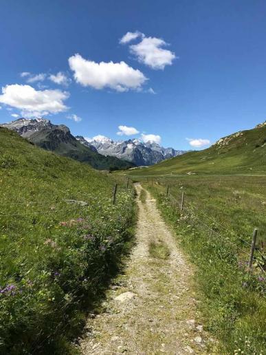 Maloja entgegen