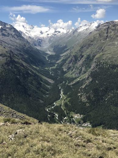 Blick ins Val Roseg