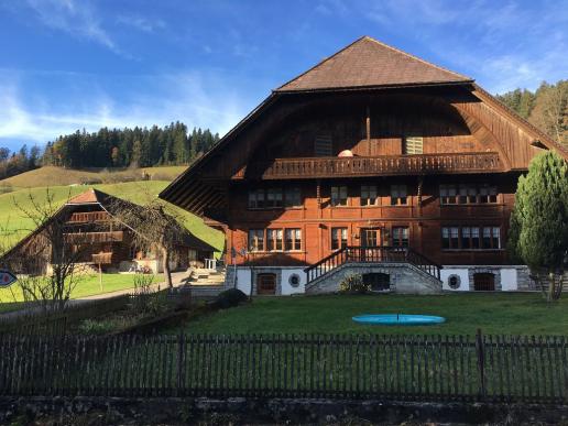 Typisches Emmentaler Bauernhaus