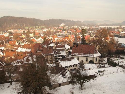 Blick auf Laupen
