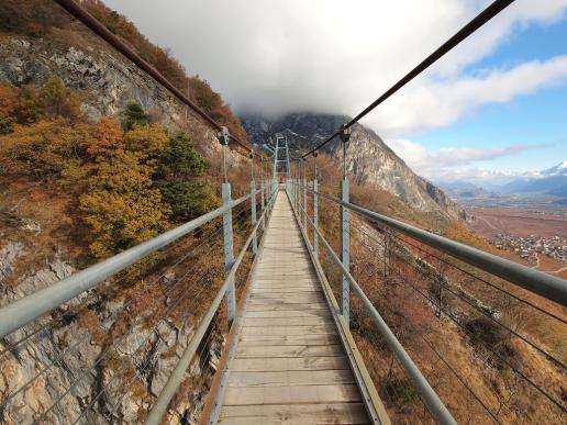 Passerelle à Farinet